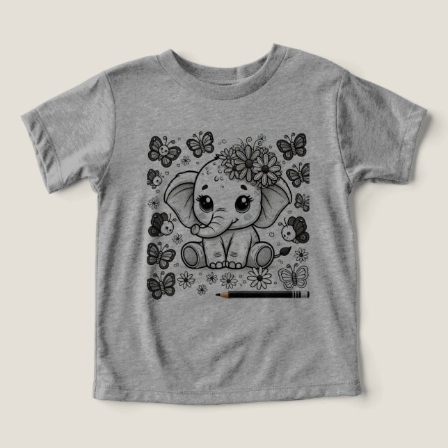 Cute Elephant (Design Front)
