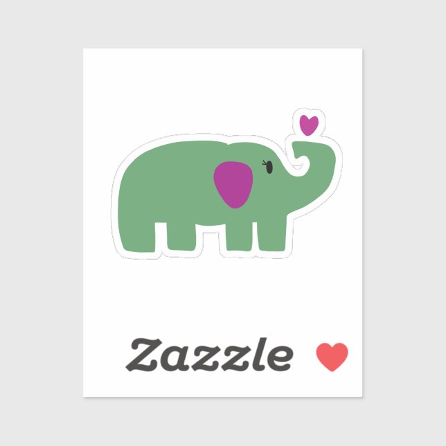 Cute Elephant (Sheet)