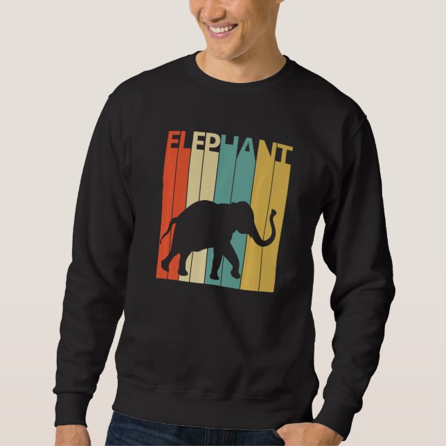 Cute Elephant Animal   Sweatshirt (Front)