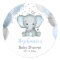 Cute Elephant Boy Balloons Baby Shower