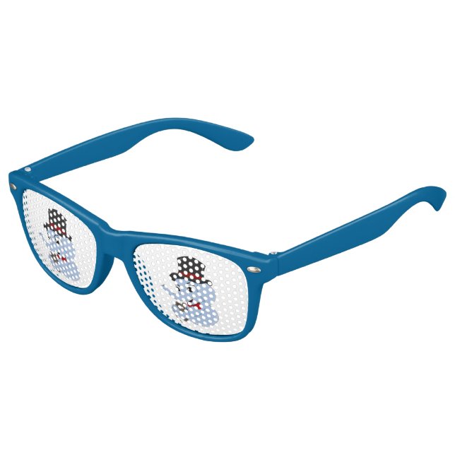 Cute elephant boy cartoon kids sunglasses (Angled)