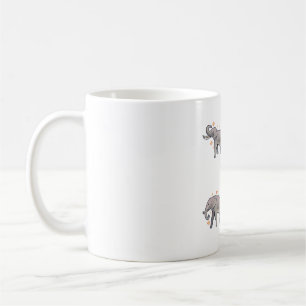 Cute elephant Delight � Cute Animal Art Coffee Mug