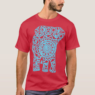 Cute Elephant Gift Print Elephants Wildlife Kids   T-Shirt
