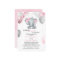 Cute Elephant Girl Balloons Virtual Baby Shower