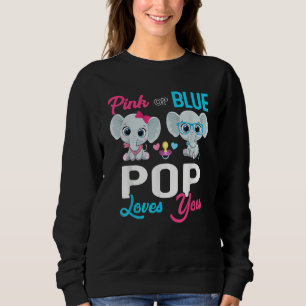 Cute Elephant Keeper Of The Gender Pop Loves You R Sweatshirt