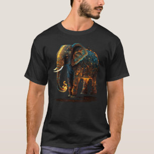 Cute Elephant Lover Animal on Elephant 1 T-Shirt