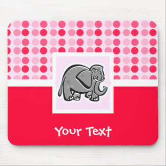Cute Elephant Mouse Pad