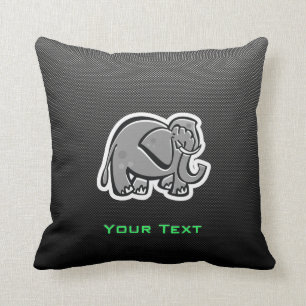 Cute Elephant; Sleek Cushion