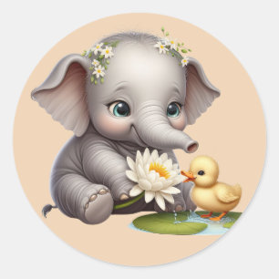 Cute Elephant Stickers