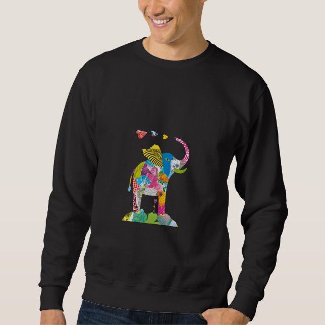 Cute Elephant Sweatshirt (Front)