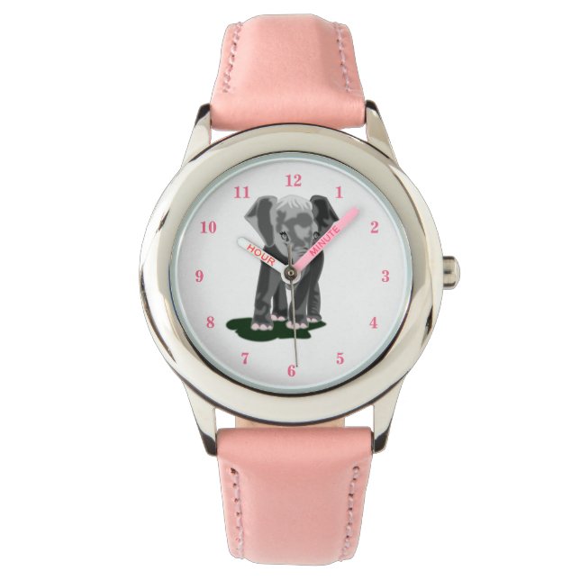 Cute Elephant Watch (Front)