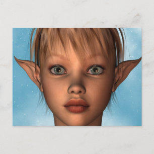 Cute Elf Postcard