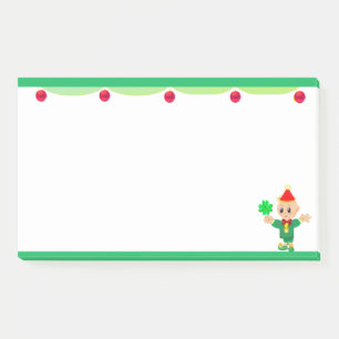 Cute  Elf To Do List Post-it Notes