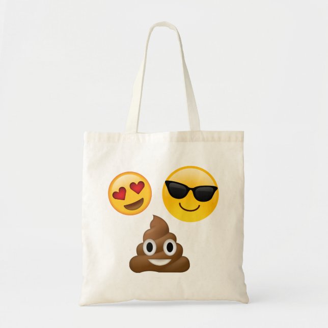 Cute Emoji Tote Bag (Front)