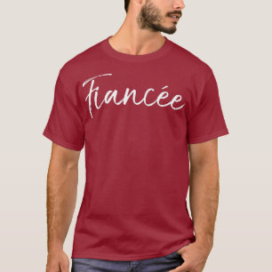 Cute Engagement Party Gift for Women Engaged T-Shirt