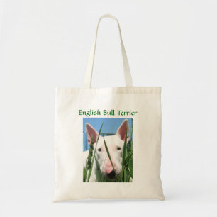 Cute English Bull Terrier Tote Bag