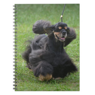 Cute English Cocker Spaniel Spiral Notebook