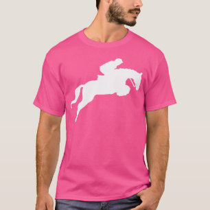 Cute English Riding Hunter Jumper Girl Riding Hors T-Shirt
