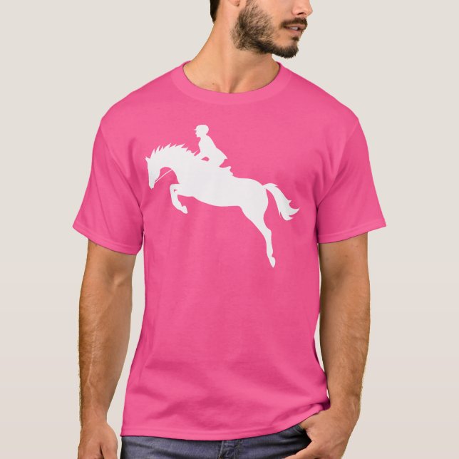 Cute English Riding T-Shirt (Front)