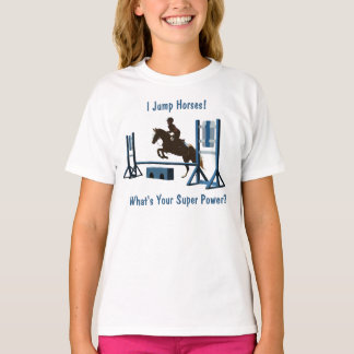 Cute Equestrian Pony Jumper T-Shirt