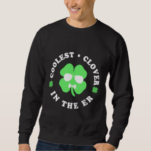 Cute ER Nurse St Patricks Day For Emergency Room Sweatshirt