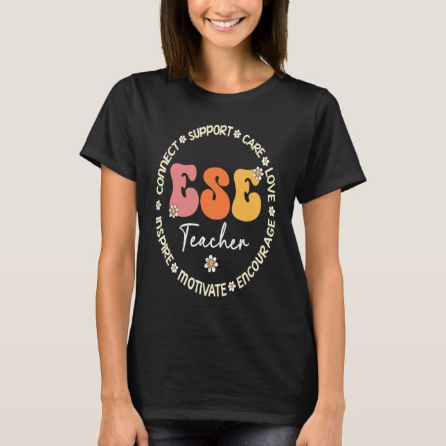 Cute ESE Teacher Squad Appreciation Week back to s T-Shirt (Front)