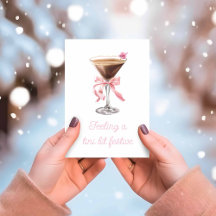 Cute Espresso Martini Christmas Gift or