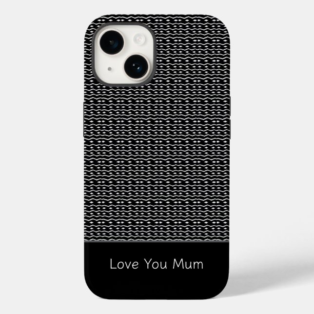 Cute Ethnic African art Pattern Mom's  Case-Mate iPhone Case (Back)