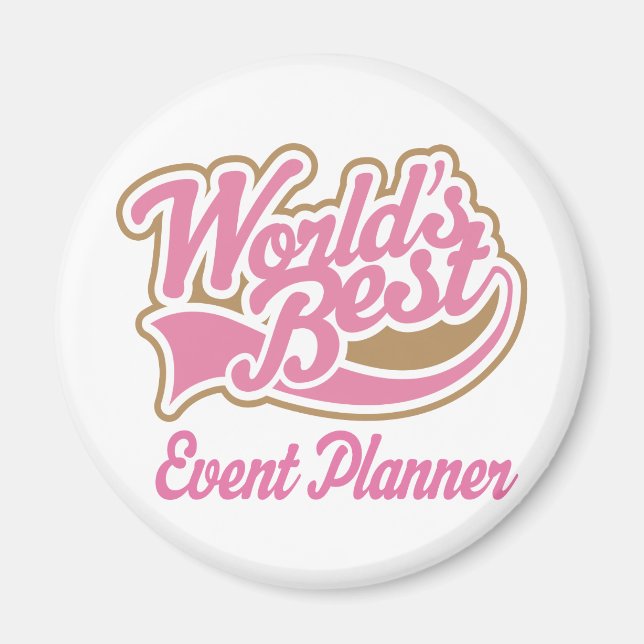 Cute Event Planner Magnet (Front)