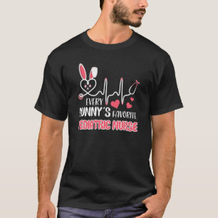 Cute Every Bunny's Is Favorite Pediatric Nurse RN T-Shirt