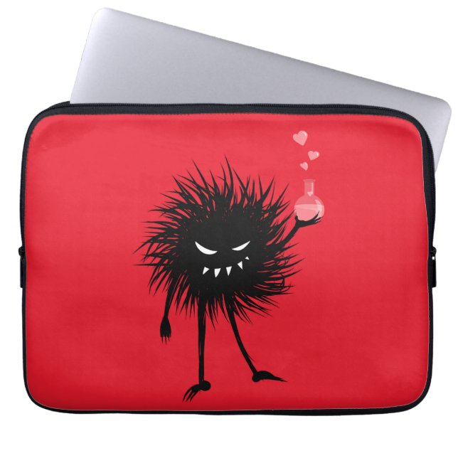 Cute Evil Character Love Potion Laptop Sleeve (Front)