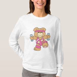 Cute Exercise Fitness bear T-Shirt