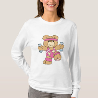 Cute Exercise Fitness bear T-Shirt