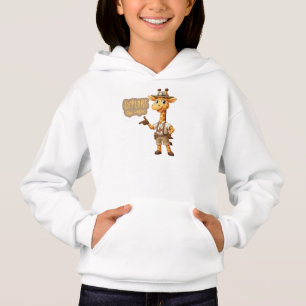 Cute Explorer Giraffe on safari