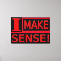 Cute Expression Design "Make Sense" Buy Now