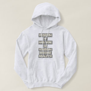 Cute Expression Design "Success Formula". Buy Now Hoodie