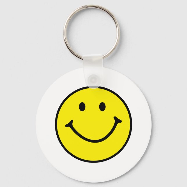 Cute Face Key Ring (Front)