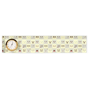 Cute face nameplate