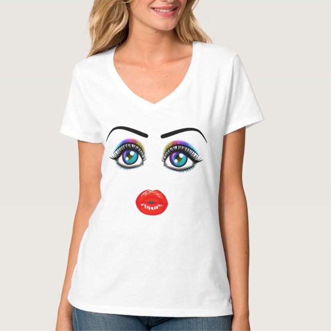 cute face T-Shirt (Front)