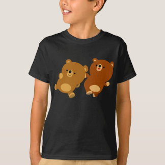 Cute Facetious Cartoon Bears Children T-Shirt