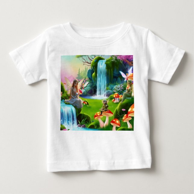 Cute Fairies Baby T-Shirt (Front)