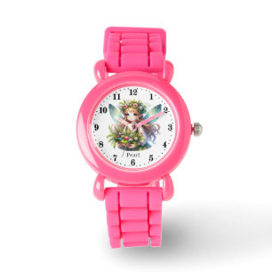 Cute fairy add name girls Watch