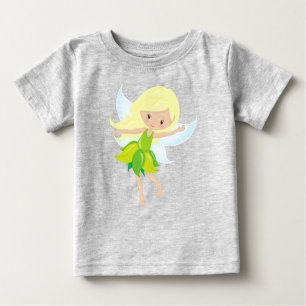 Cute Fairy, Blonde Hair, Magic Fairy, Forest Fairy Baby T-Shirt