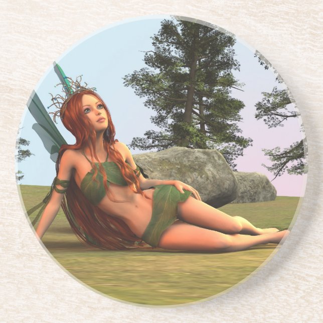Cute Fairy Coaster (Front)