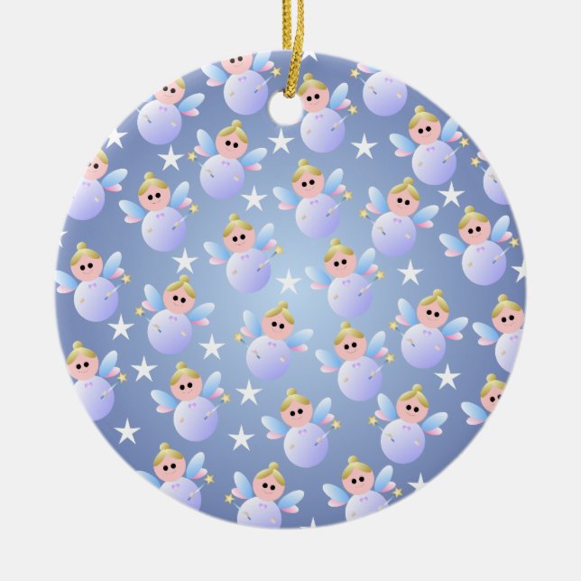 Cute Fairy Godmother Ornament (Front)