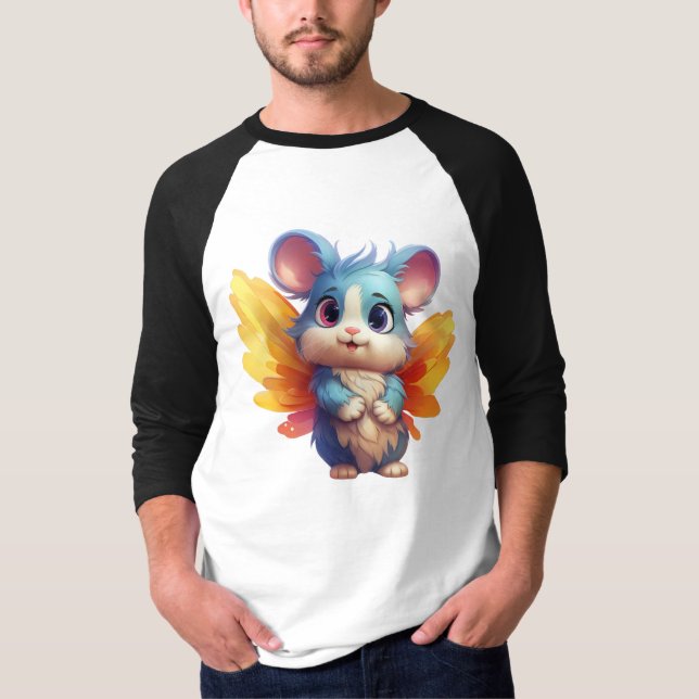 Cute fairy hamster T-Shirt (Front)