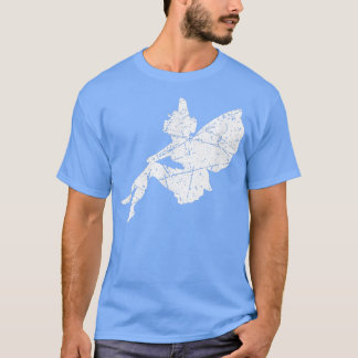 Cute Fairy Lovers Funny Fantasy Fairies Distressed T-Shirt