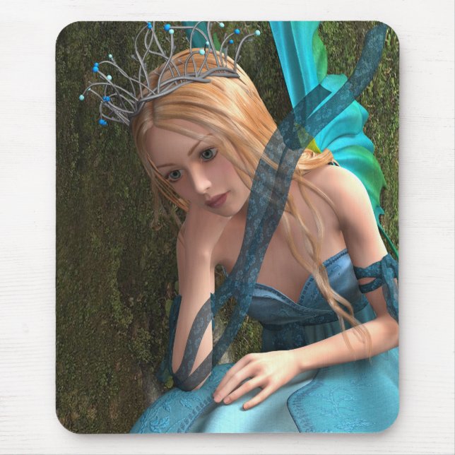 Cute Fairy Mouse Pad (Front)