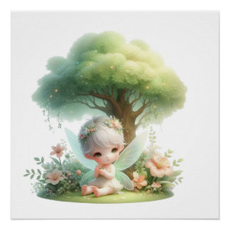 Cute Fairy Poster