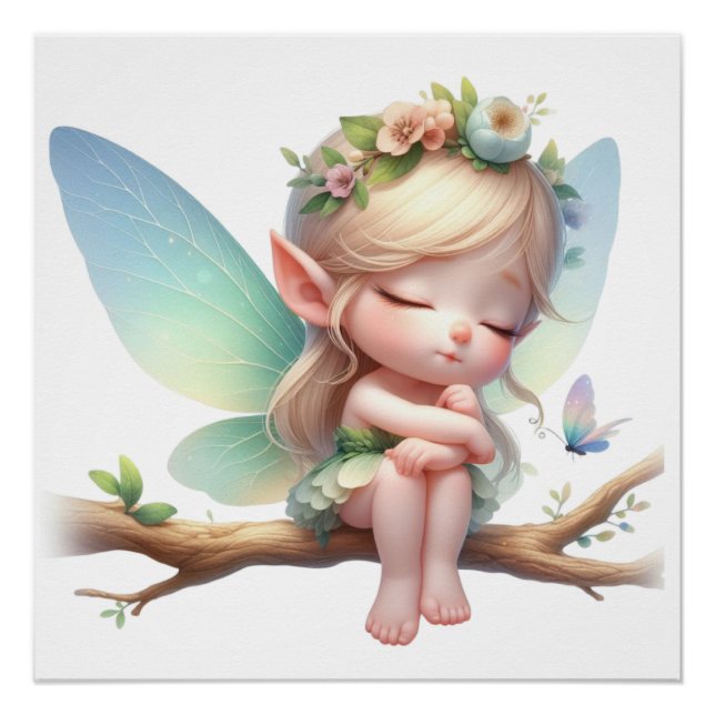 Cute Fairy Poster (Front)